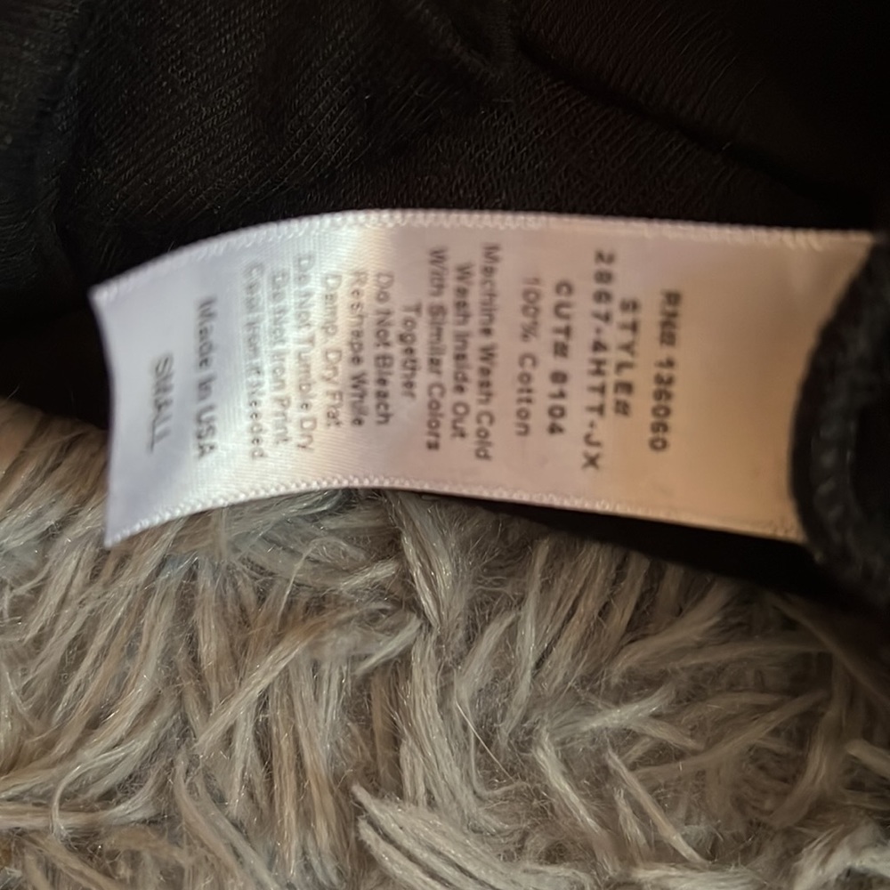 project social t black hoodie may contain alcohol size small womens - Picture 4 of 4